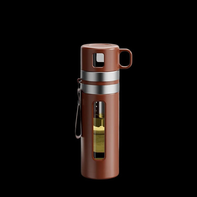 520ml Glass Tea Infuser Bottle