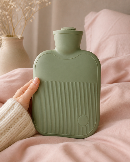 Green Period Comfort Hot Water Bottle lifestyle image